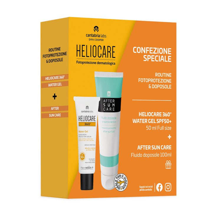Cantabria Labs Difa Cooper Heliocare 360° Routine Fotoprotezione & Doposole 1 Set Cantabria Labs Difa Cooper Heliocare 360° Routine Fotoprotezione & Doposole 1 Set