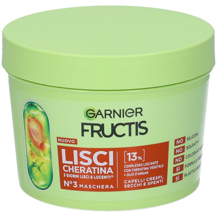 Fructis Keratin Sleek Maschera Garnier 370ml