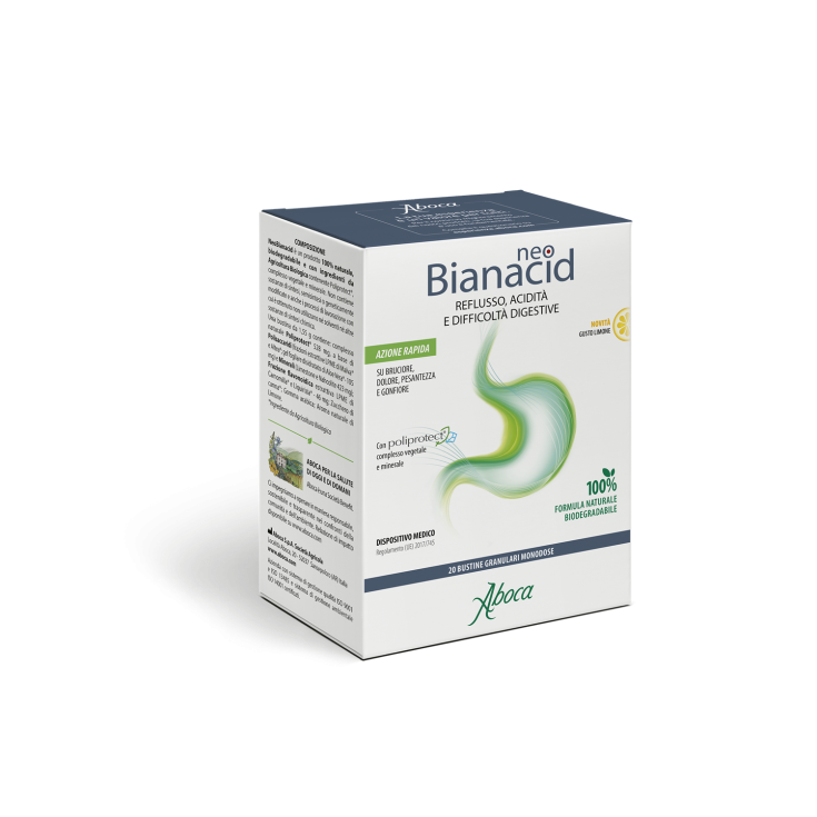 NeoBianacid Gusto Limone Aboca 20 Bustine