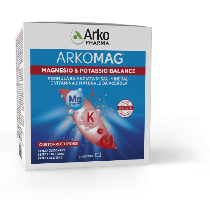 Arkomag&reg; Magnesio & Potassio Balance ArkoPharma 24 Bustine
