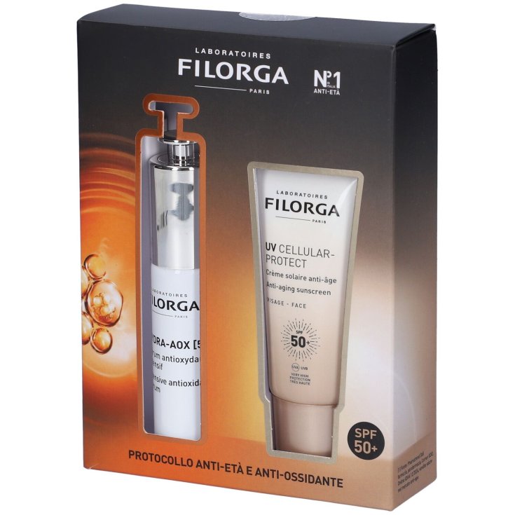 Cofanetto Hydra-AOX [5] + UV Bronze Face SPF50+ Filorga