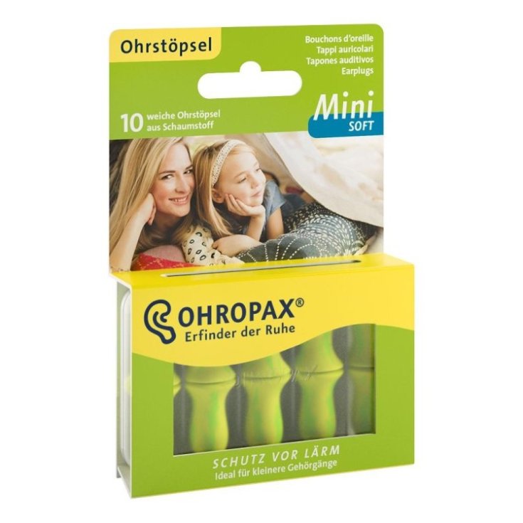 OHROPAX Mini Soft Tappi per Orecchie 10 Pezzi