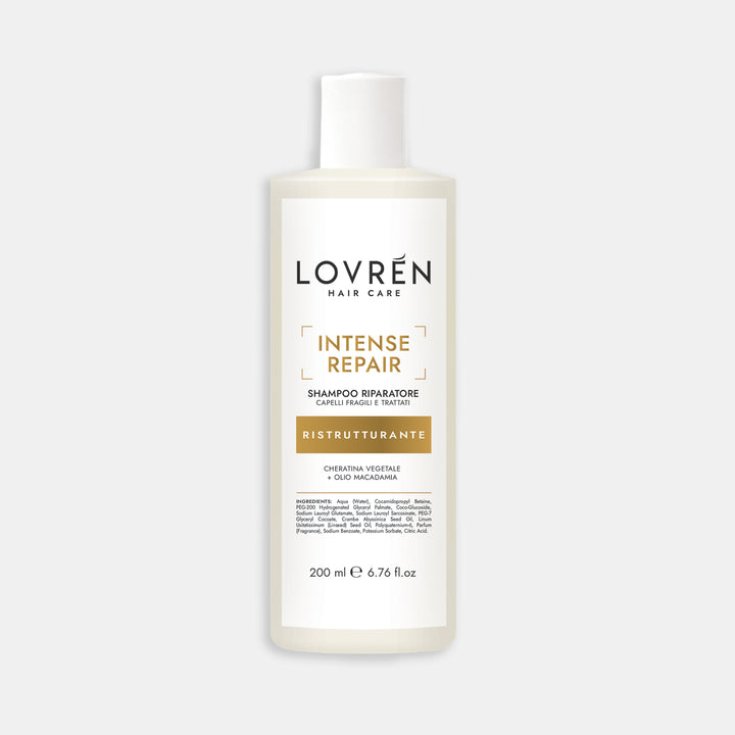 Intense Repair Shampoo Riparatore Lovr&egrave;n Hair Care 200ml