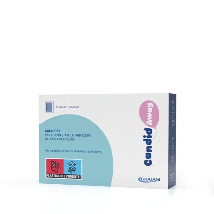 candidAway&nbsp;Salviette Detergenti 10 Pezzi
