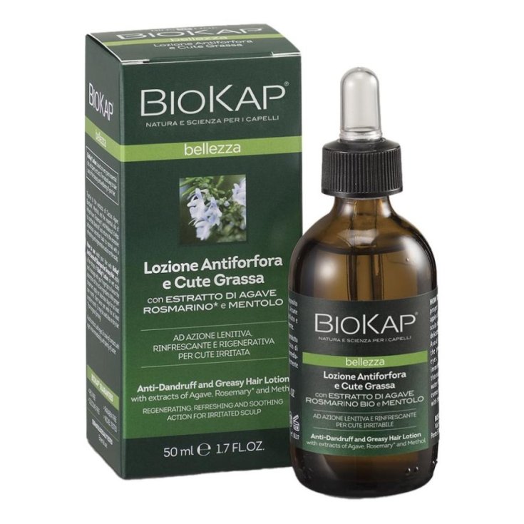 Lozione Antiforfora e Cute Grassa BioKap 50ml