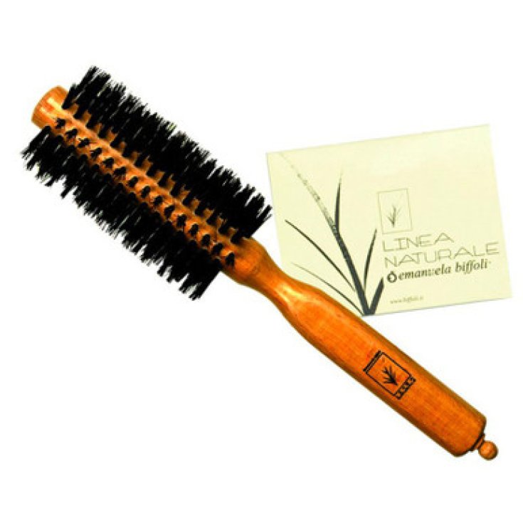 Spazzola Setola Tonda Tg.XL Natural Biffoli