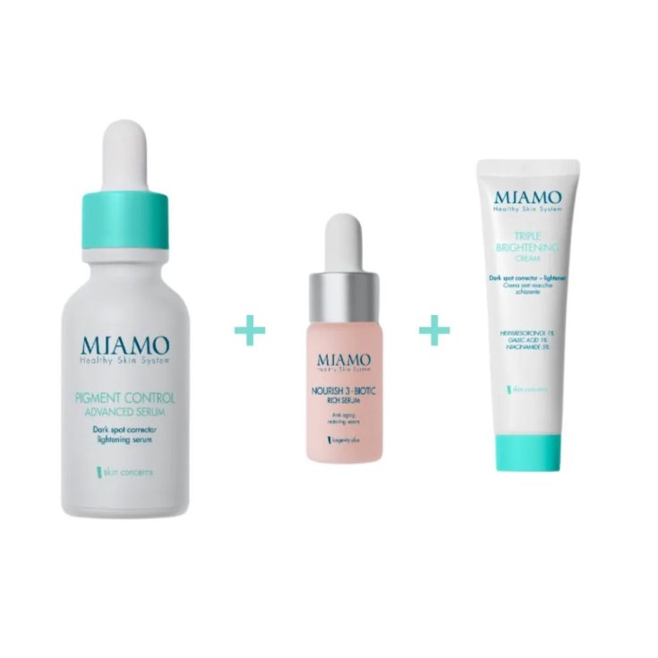 Miamo Pigment Control Advance Siero Antimacchie e Maschera Viso