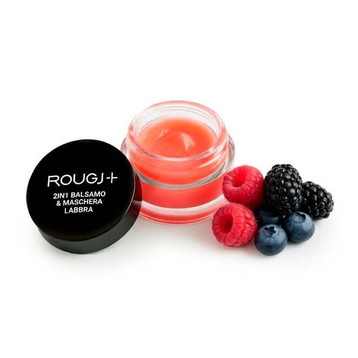 Rougj Balsamo e Maschera Labbra 2in1 04 Red Berries