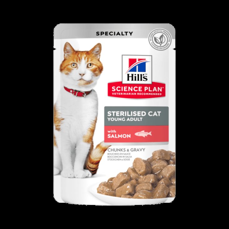 ADULT STERILISED FELINE 85 G. SALMONE