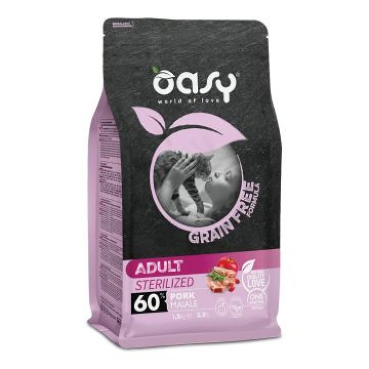 OASY DRY CAT AD MAIALE300G 8PZ