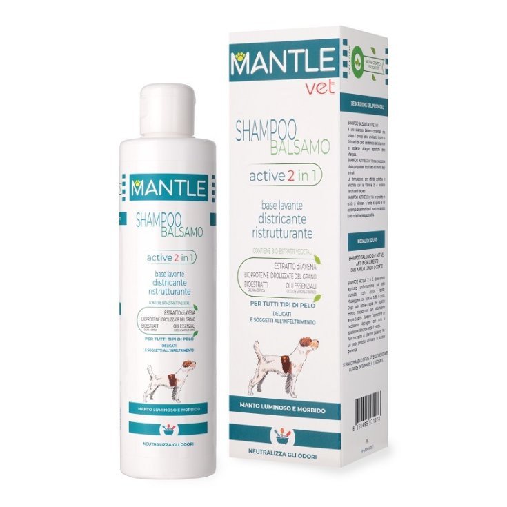 Pharmarei Mantle Vet Shampoo 2in1 250ml