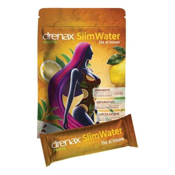 DRENAX Forte Slim Water Integratore Drenante al Limone
