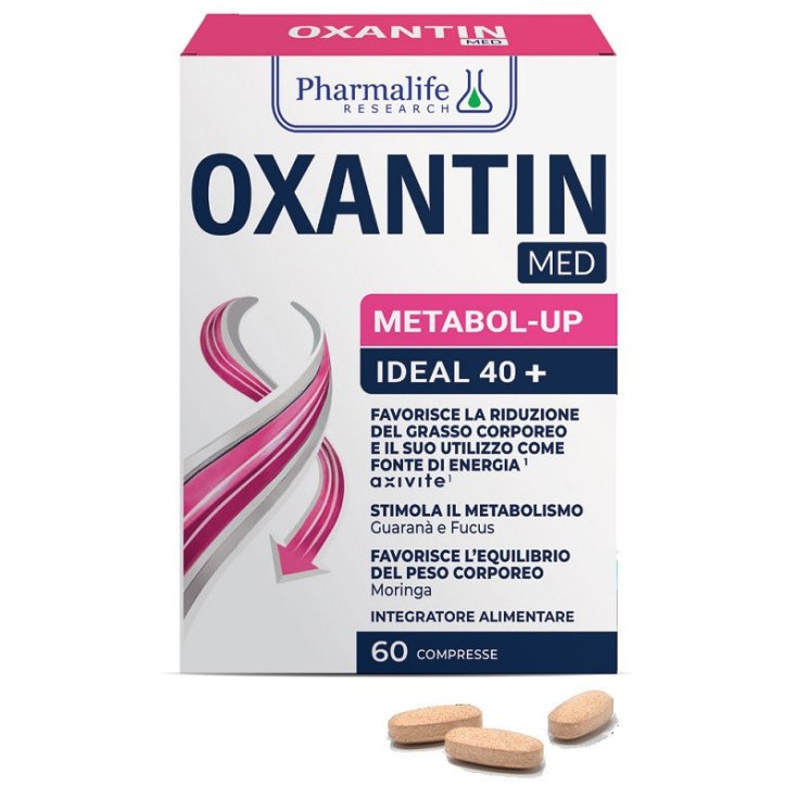 Pharmalife Research Oxantin Med Metabol Up Integratore Metabolismo - 60 Compresse