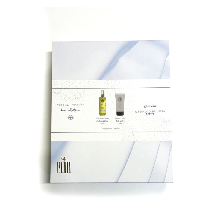 Sali di Ischia Box Regalo Glamour con Acqua Profumata e Body Lotion