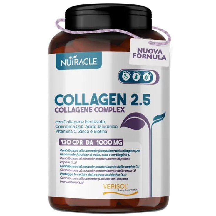 Mylab Nutrition Srl Nutracle Collagen 2.5 120 Compresse
