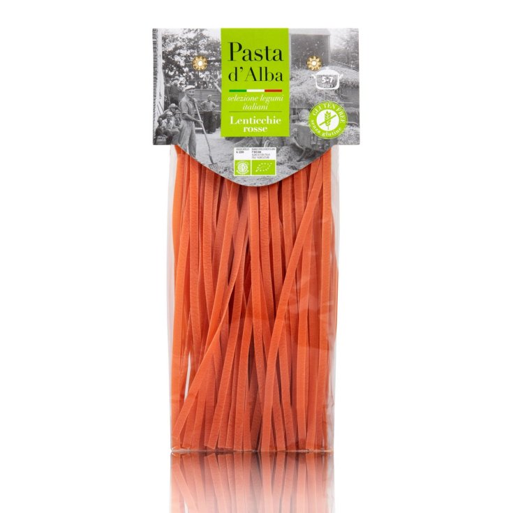 Pasta D'Alba Tagliatelle Di Lenticchie Rosse Bio 250g