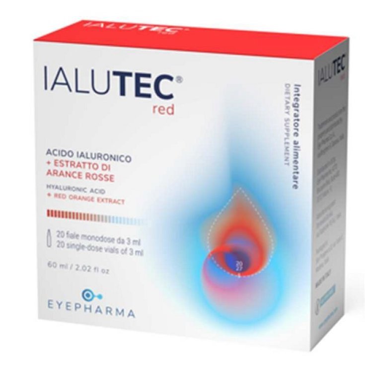 Eyewear Ialutec Red Integratore Alimentare 20 Fiale Monodose 3 ml