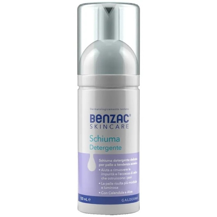 Benzac Schiuma Detergente per Pelle Acneica 130ml