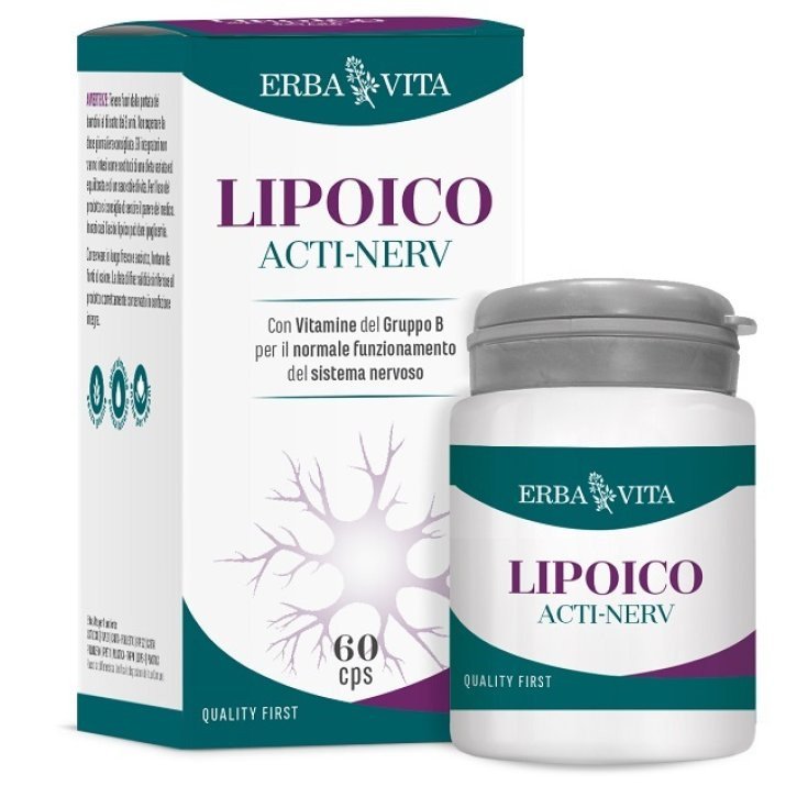 Erba Vita Lipoico Acti Nerv Integratore per il Sistema Nervoso