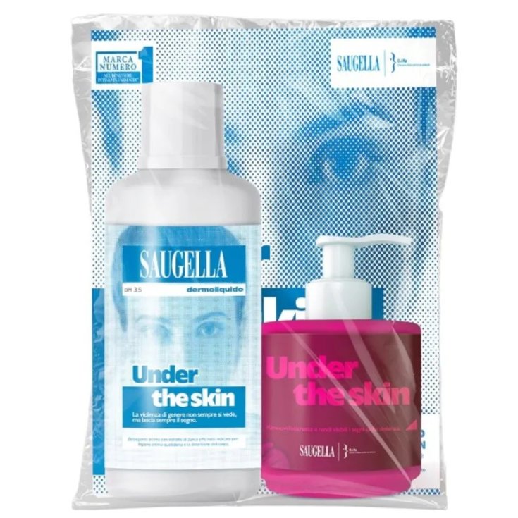 Saugella Detergente Intimo Donna, 500ml e 150ml