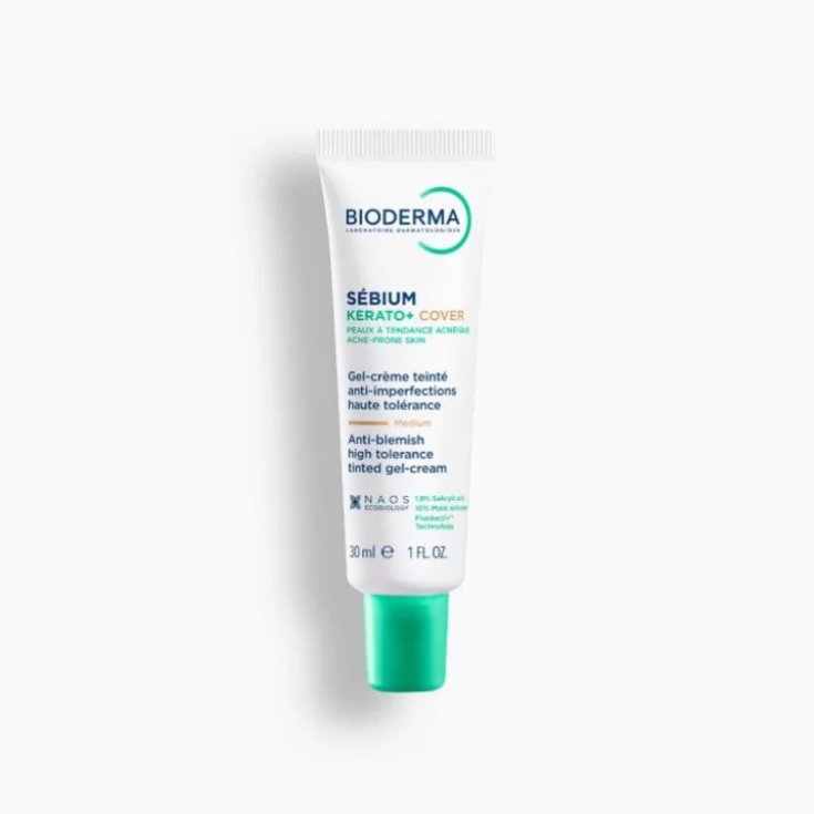Bioderma S&eacute;bium Kerato+ Cover Gel-Crema Colorato Antiimperfezioni 30 ml