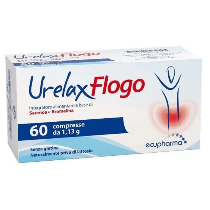 Ecupharma Urelax Flogo 60 Compresse - Integratore Prostata e Vie Urinarie