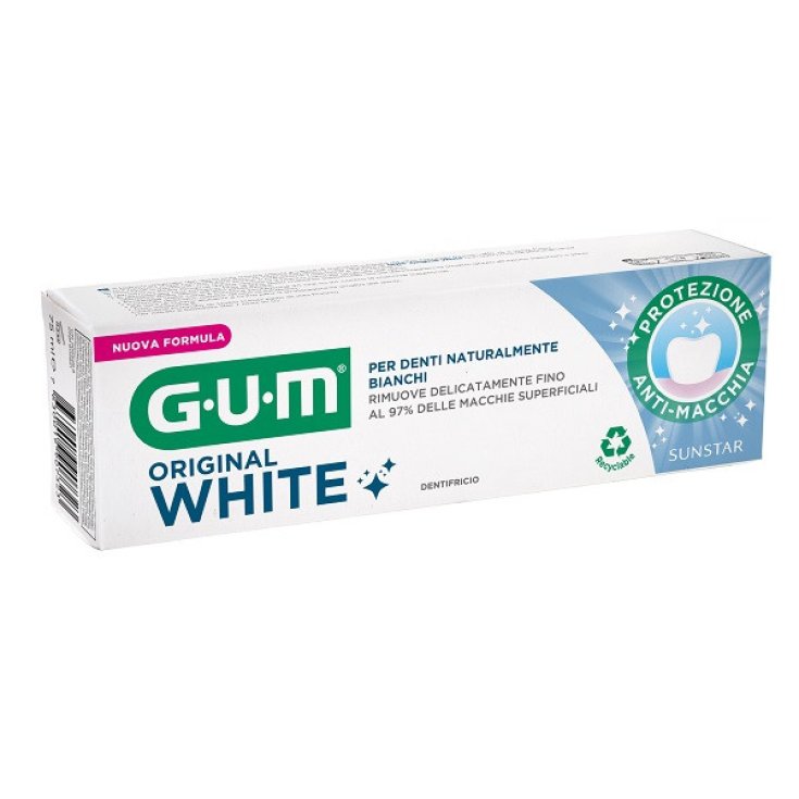 Gum Original White Dentifricio Sbiancante 75 ml