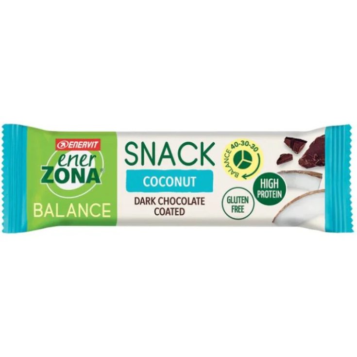 Enerzona Barretta Proteica al Cocco Snack Senza Glutine