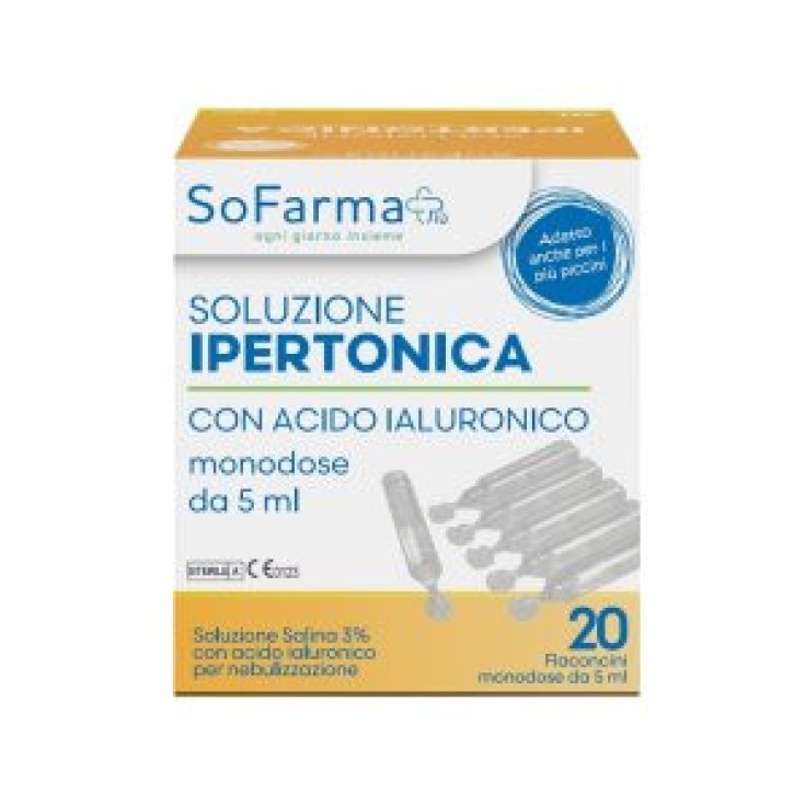 SOLUZIONE IPERTONICA 3% 20FL