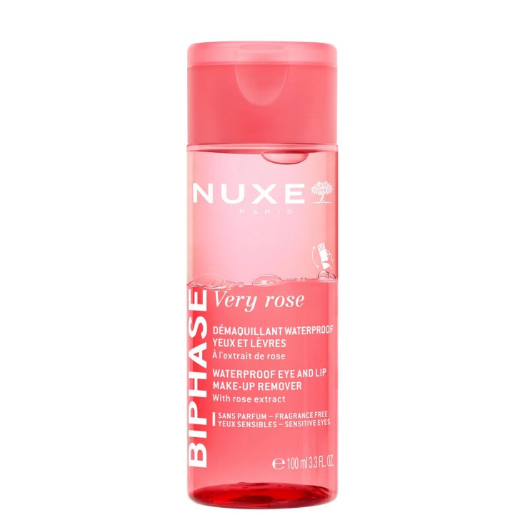 Nuxe Very Rose Struccante Bifasico Waterproof Occhi e Labbra