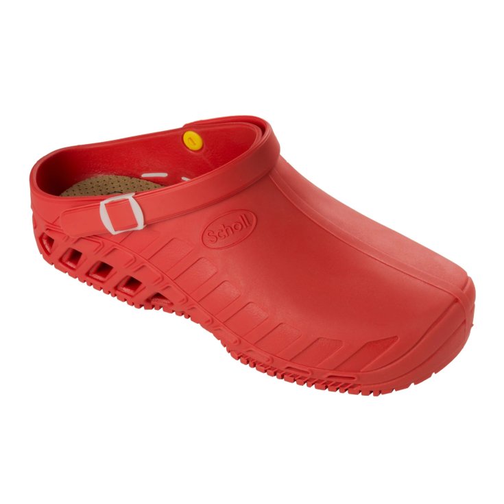 Scholl Shoes Clog Evo Rosso in TPR Unisex
