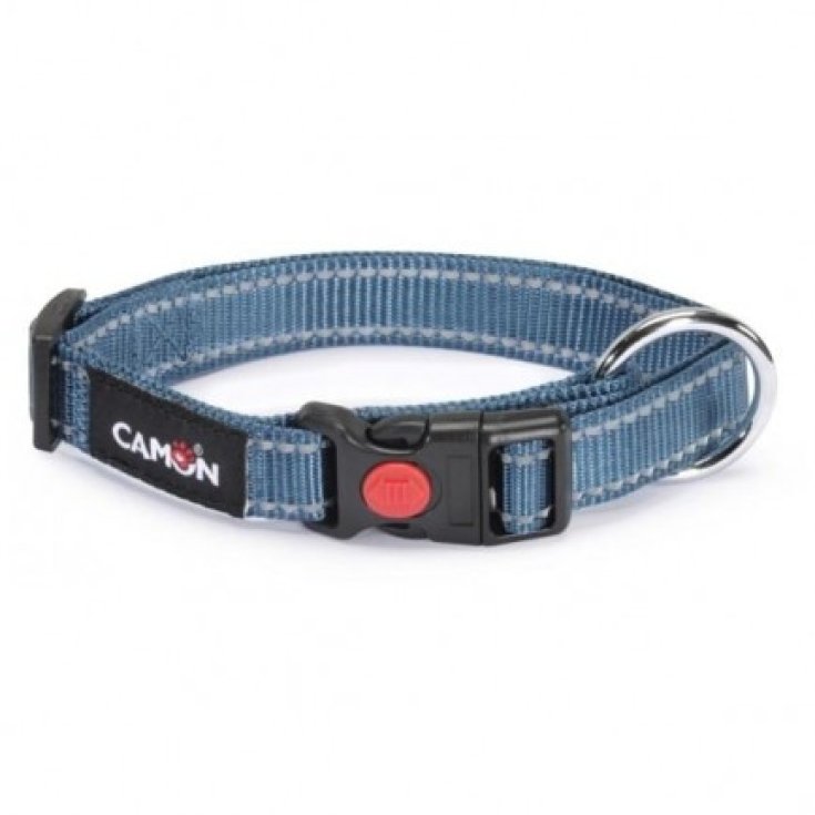 NYLONHALSBAND 25X600MM BLAU