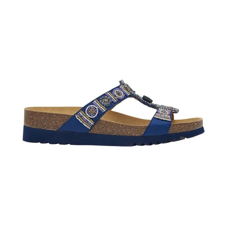 Scholl New Bogot&agrave; Satinbds-W Turq 41 Sandali Donna Turchese