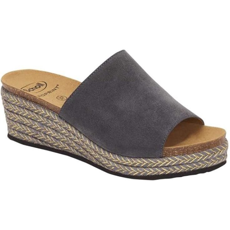Scholl Malaga Suede W Moka 35 Sandali Donna