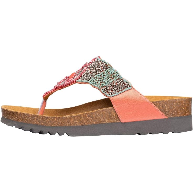 Scholl Panama' Satin Bea W Coral/Multi 37 Sandalo Donna