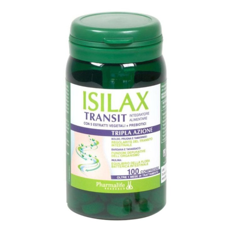 Pharmalife Research Isilax Transit Integratore Alimentare - 100 Compresse