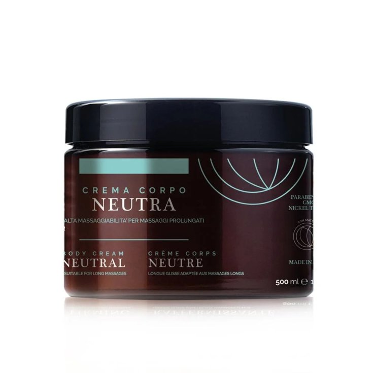 Ischia Eau Crema Massaggio Neutra 500ml per Pelli Sensibili