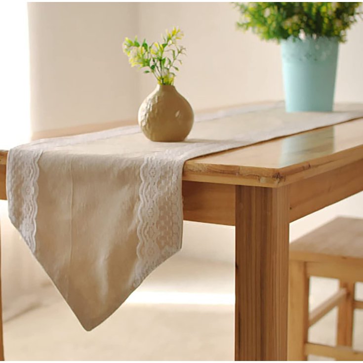 Läuferdekor Pinselstriche Safran 1 Stück