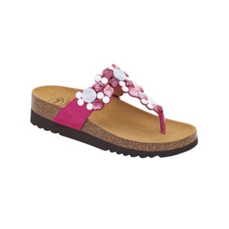 Scholl Sintra Infradito Microfibra Fucsia Multi