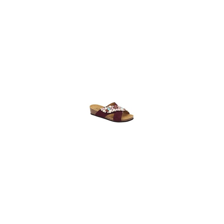 Scholl Palau Cross MIC+ACC W BRD/M39 Sandali Bordeaux