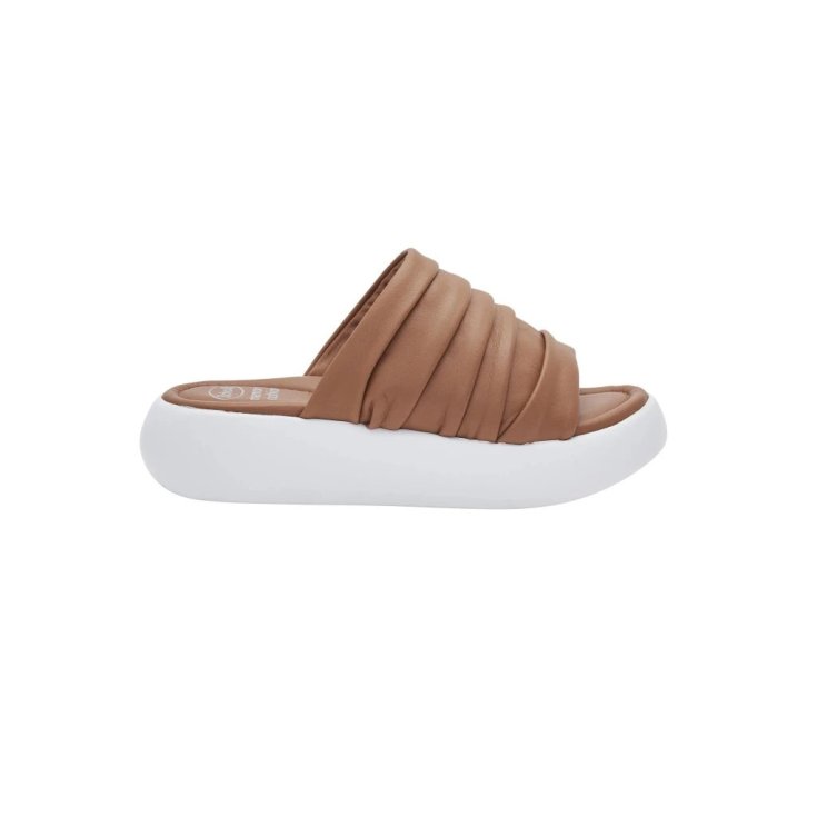 Scholl Boca Plisse' Lea W Tan 40