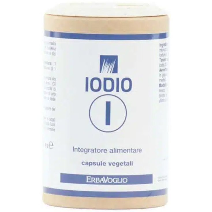 Erbavoglio Iodio 60 Capsule Integratore Alimentare