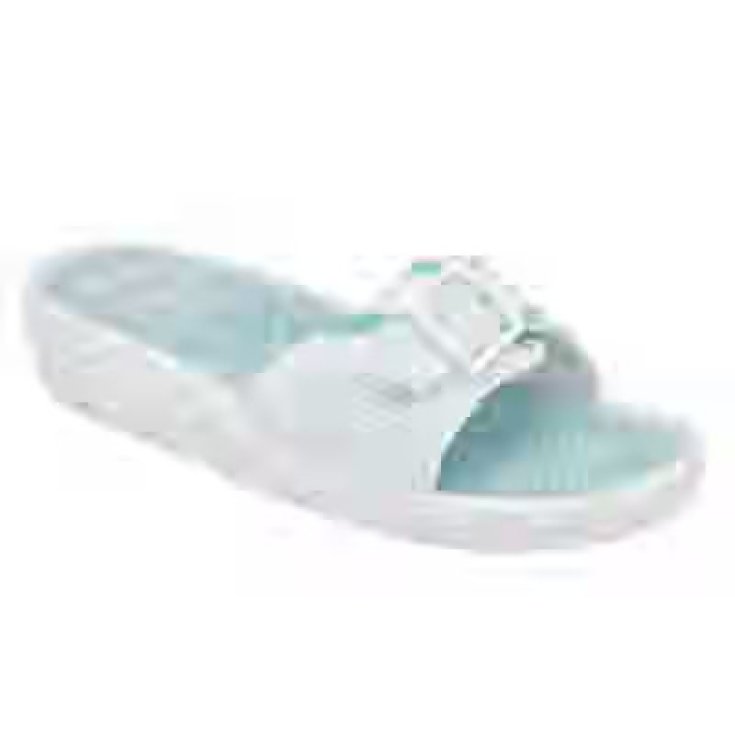 Scholl's New Massage Fantasy Sandali PVC Bianco/Rosa 38