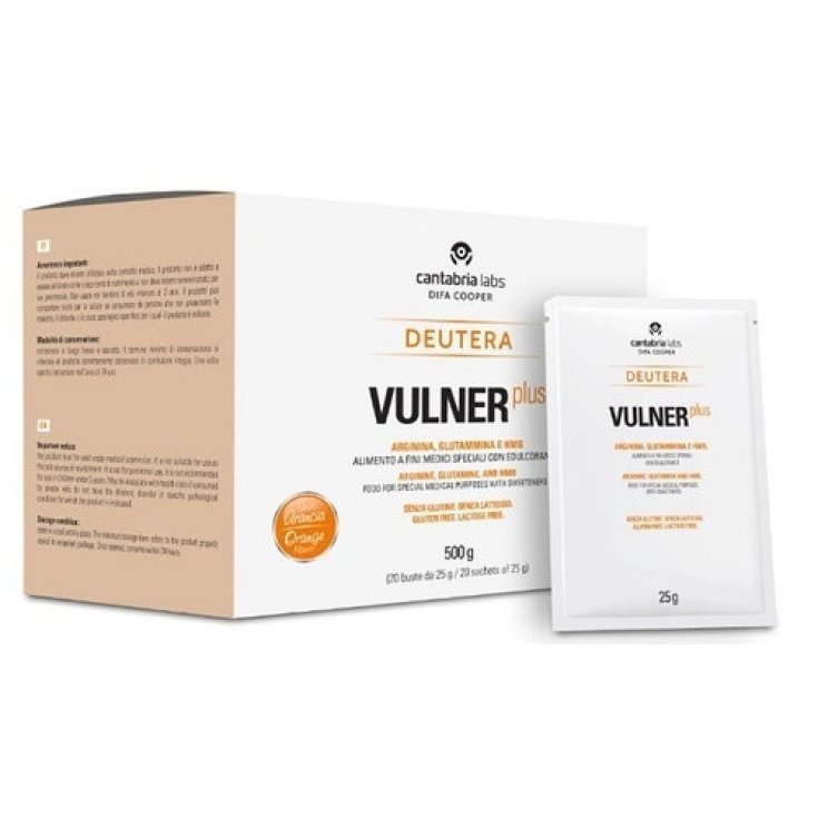 Difa Cooper Vulner Plus Arancia 30 Bustine da 24 g