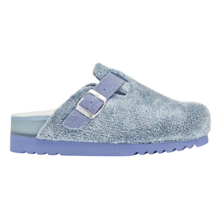 Scholl Poppy Microfibre W L Blue 36