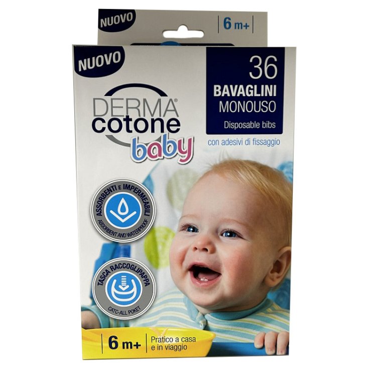 DERMACOTONE BABY BAVAGLINI 36P