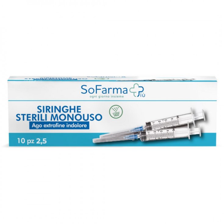 SIRINGA 2,5ML G23 10P SOFARMAP