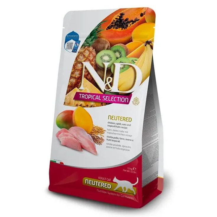 N&D CAT TROP S CHK NEU1,5KG