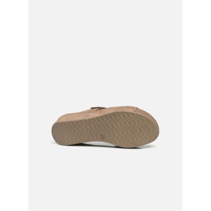 Scholl's Aberdeen Wedge 2 Straps W Taupe 39