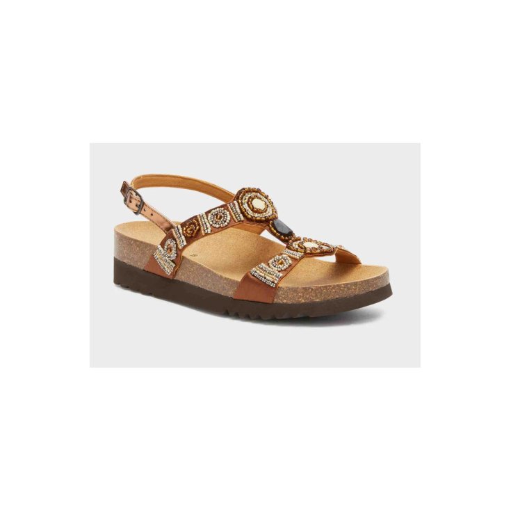 Scholl's Sandalo Bogot&agrave; Satin Platino 36